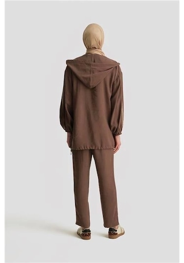 Armine Modal Havuç Pantolon 25yd4240-2 Kahverengi Kahverengi