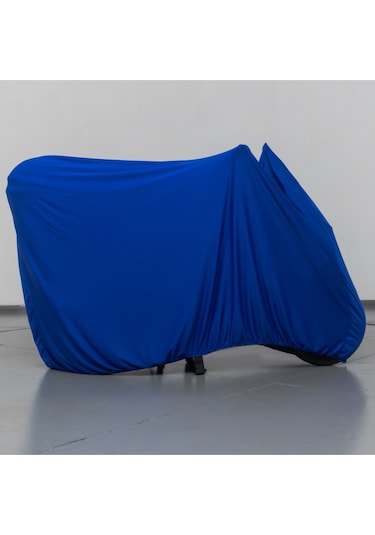 RKS Easy Pro 50 Mavi Kumaş Motosiklet Branda Motor Penye Branda