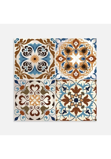 Tink Fas 010 Karma Desenli Pvc Karo 30X30 Cm
