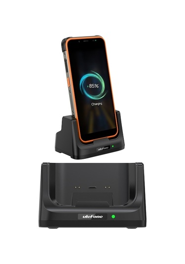 Ulefone Power Armor 16 Pro / Armor 21 İçin Ulefone Usb-c / Type-c Masa Şarj Ünitesi Siyah Siyah Siyah