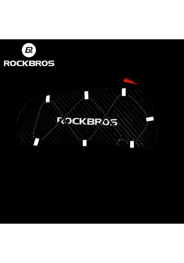 Rockbros Reflektörlü Bisiklet Tüpü Büyük Kapasiteli Ön Çanta Çok Renkli