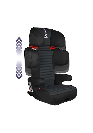 Renolux Renofix Softness Isofix 15-36 Kg Oto Koltuğu Siyah