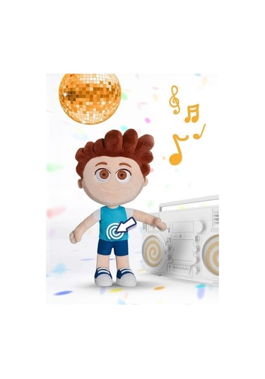 Minky Müzikli Peluş Oyuncak 40 Cm Orjinal Lisanslı Mavi