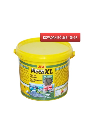 Jbl Novo Pleco Xl Chips Balık Yemi Kovadan Bölme 100 G