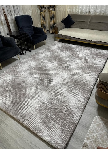 Sarar 6m² Lastiksiz Halı Örtüsü Kahverengi