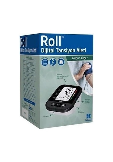 Roll Sağlık Digital Tansiyon Aleti Koldan Ölçer