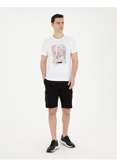 Pierre Cardin Erkek Siyah Şort Örme 50288263-vr046 Siyah