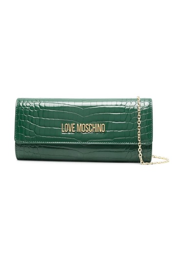 Love Moschino Omuz Çantası Croco Jc4294pp0lkj0850 Yeşil