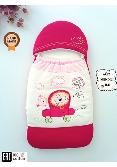 Bebek Battaniyesi Kız Bebek Dış Kundağı Hastane Çıkışı Kundak Battaniye Bebek Arabası Örtüsü Kırmızı