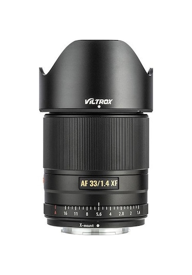 Viltrox AF 33 MM F/1.4 XF (Fujifilm X) Uyumlu Lens Siyah