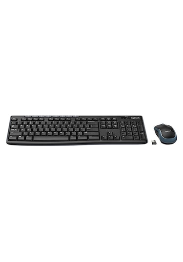 Logitech MK270 Kablosuz İngilizce Q Klavye Mouse Set