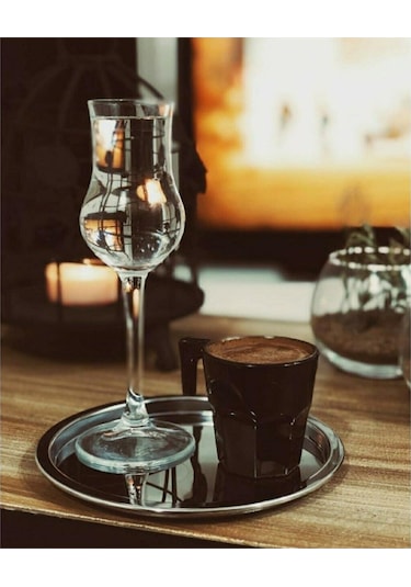 Paşabahçe 440111 Grappa Kahve Yanı Su Bardağı 6'Lı