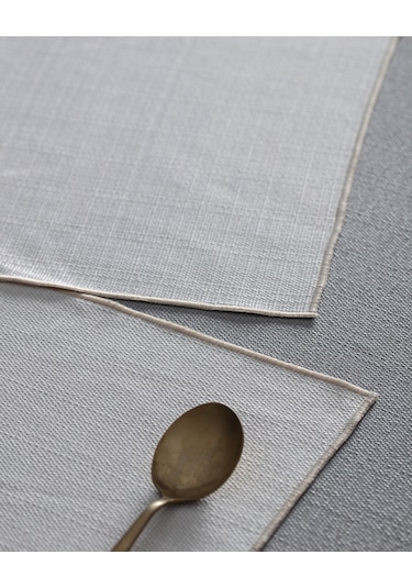 Nostang 2'li Amerikan Servis - Ekru 8684427121764 Ekru