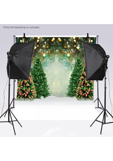 Youtek Noel Temalı 2.1x1.5m Fotoğraf Arka Planı, Poliester Elastik Kumaş, W-848 Modeli