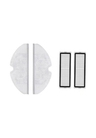 Xiaomi Mijia 1C Vacuum Mop Seti: 2 Adet Fiber Mop Bezi 2 Adet Hepa Filtre