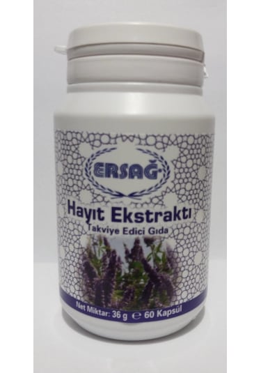 Ersağ Hayıt Ekstraktı Gıda Takviyesi