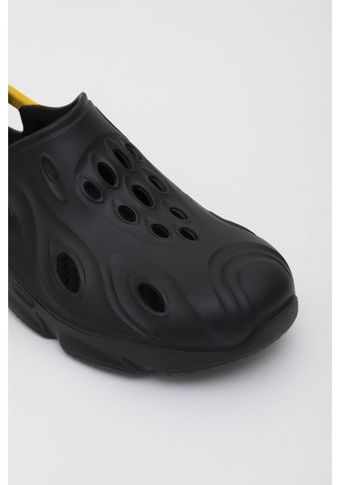 Vaneda 5516 Hybrıd Eva Sandalet Erkek Terlık Sıyah Siyah