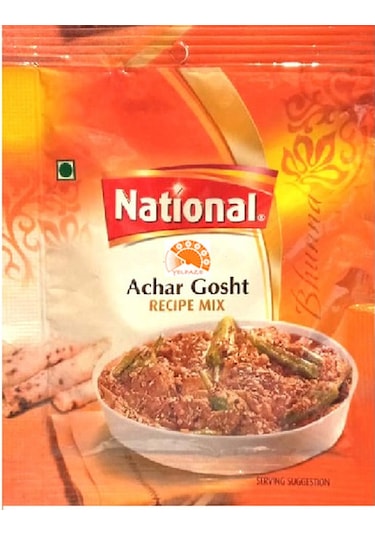 National Achar Gosht Hint Baharatı 25 G