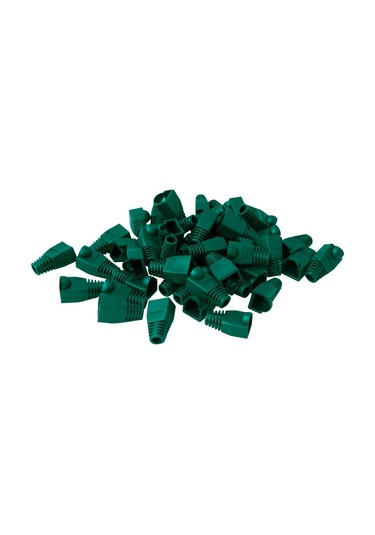 Qport Q-P5Y Rj45 Konnektör Kilifi 50Li Paket Yeşil
