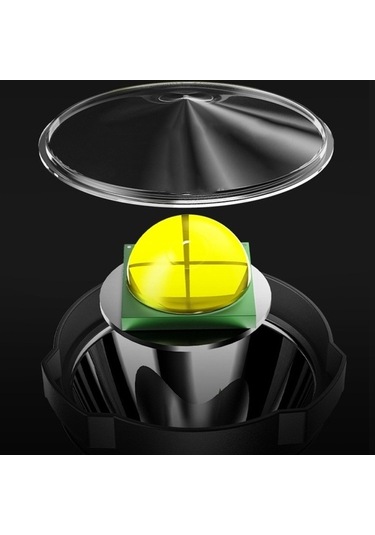 Wondernest W590 P50 10w Led El Feneri, 4 Modlu Dış Mekan Feneri, Tripodlu Siyah Dünya Aydınlatma Siyah