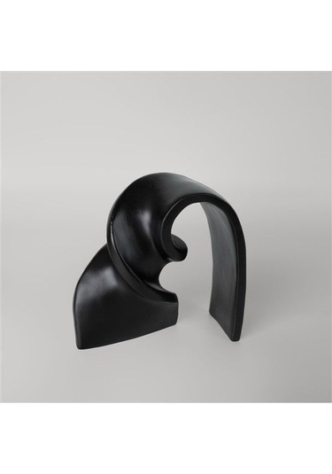 Linens Vina 18x7,5x18 Cm Dekor Siyah