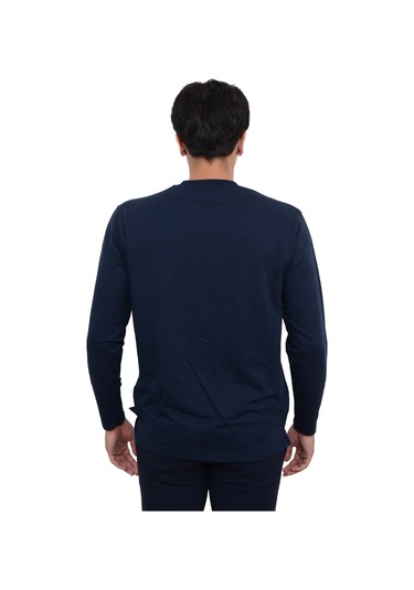 Erkek İki İplik Sıfır Yaka Sweat Çok Renkli