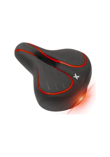 Xrider 1838 Sele Bisiklet Selesi Yeni Sezon Işıklı Sele Siyah