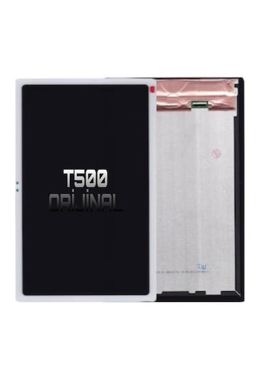 Samsung Galaxy Uyumlu Tab A7 Sm-t500 Lcd Ekran Dokunmatik Beyaz