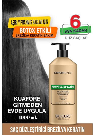 Biocure Saç Düzleştirici Brezilya Keratin 1 L