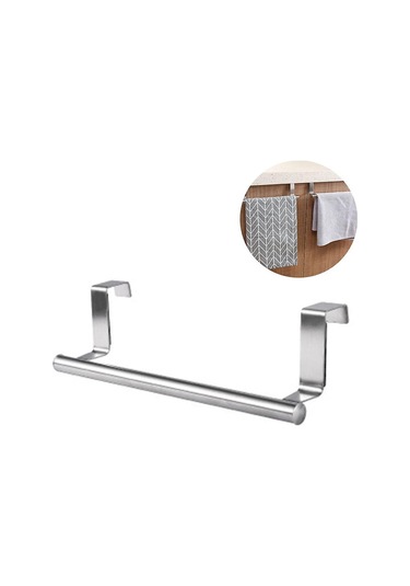 Banyo Ve Mutfak İçin Kancalı Modern Havlu Askısı, Dolap Üstü Fırçalanmış Paslanmaz Çelik Havlu Askısı 23 6,2 İnç Diğer