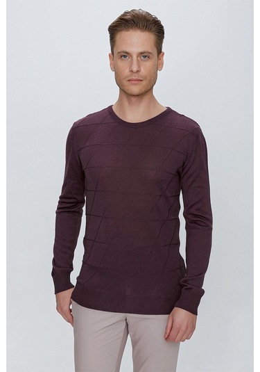 Tr 837 Lila Balıkçı Triko Lila