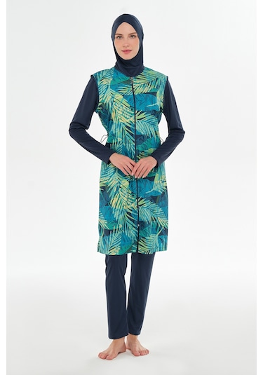 Tam Kapalı Tesettür Mayo 3309 Koyu Lacivert Koyu Lacivert