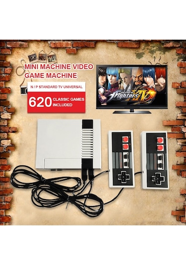 Retro Classic Tv Mini Game Console, Built-in 620 Games, Us Plug