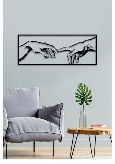 Creation of Adam - Metal Tablo