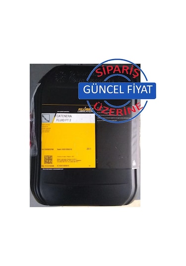 Klüber Catenera Fluid Ft 2 Yürüyen Merdiven Zincir Yağı 20 L