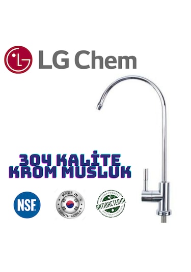 Lg Chem Gold Beyaz Pompalı Montaj Dahil 12 Lt 14 Aşama Su Arıtma