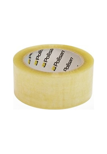 100 Metre Polisan Koli Bantı Şeffaf Koli Ambalaj Bantı 45 Mmx 100 Metre