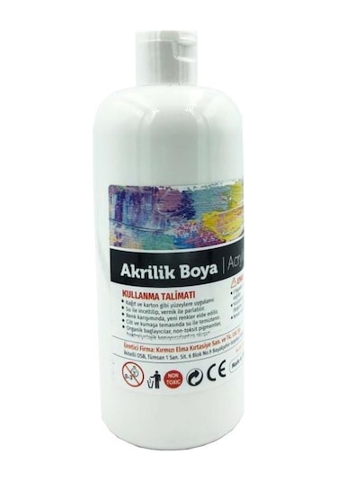 Red Apple Akrilik Boya 500 Gr Beyaz Ra 500-15