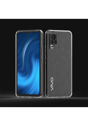 Zore Vivo V21 Kılıf Msra Coss Kapak - Renksiz Renksiz