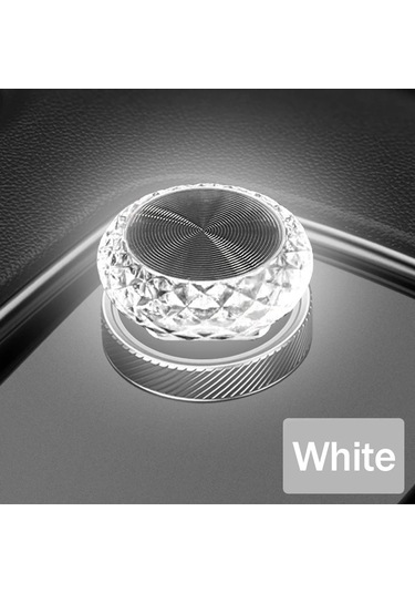 Araba Usb Ortam Işığı Mini Led Otomobil Iç Dekoratif Atmosfer Lambası White 1 Piece Set