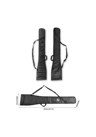 Vkemall Kayak Kürek Çantası 2 Parçalı Kano Kürek Koruyucu Saklama Çantası Tur Kürekleri