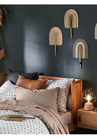 Home Set Duvar İçin Dekoratif Yelpaze 309137978