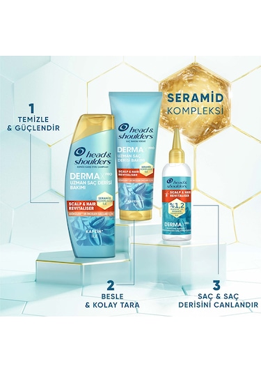Head & Shoulders Derma X Pro Kafein İle Dökülme Karşıtı Şampuan 300 ML