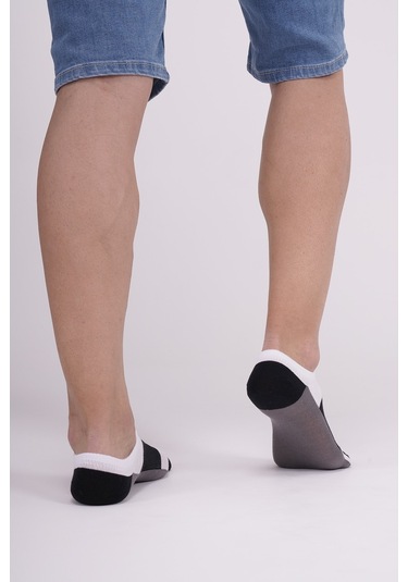 The Socks Company 3 Çift Erkek Patik Çorap 23SDCR156P Gri