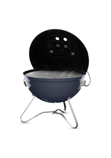 Weber Smokey Joe Premium 37 Cm Parlak Siyah Emaye Tuck-n-carry Kapak Kilidi Portatif Kettle -126 Siyah