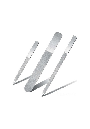 Shineyee "3'lü Paslanmaz Çelik Tırnak Törpüsü Seti: Çift Taraflı, Su Geçirmez Ve Dayanıklı"
