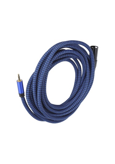 Jorındo Xlr Erkek - 3,5 Mm Jak Dengeli Sinyal Kablosu Xlr - 1/8 İnç Mikrofon Bağlantı Kablosu Jd6047 5m