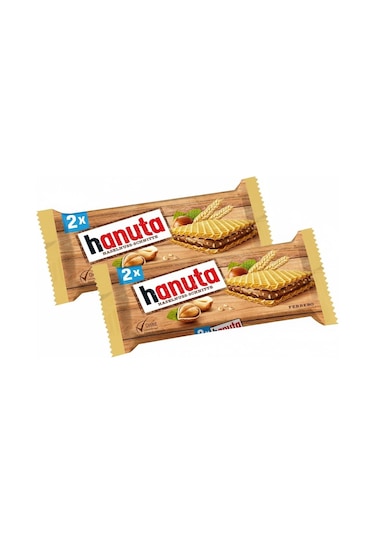 Hanuta Haselnuss-schnitte Fındık Kremalı Gofret 2 Adet
