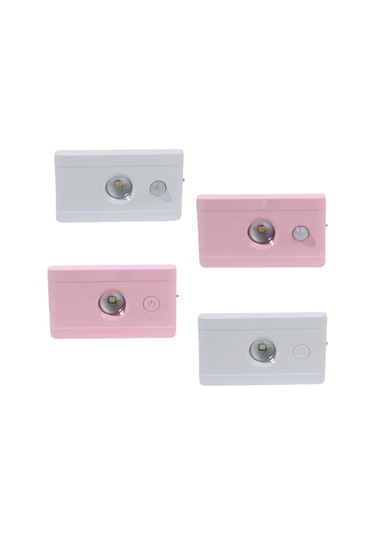 Yifomall Usb Şarjlı Manyetik Led Gece Lambası - Vücut Algılama, Isınık Işık, Yatak Odası/ Dolap Için, Pembe Gelişmiş Lens Pembe