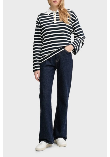 Tommy Hilfiger Bayan Polo Yaka Sweat Ww0ww47457 0y7 Lacivert-beyaz Lacivert-beyaz Tommy Hilfiger Bayan Polo Yaka Sweat Ww0ww47457 0y7 Lacivert-beyaz Lacivert-beyaz